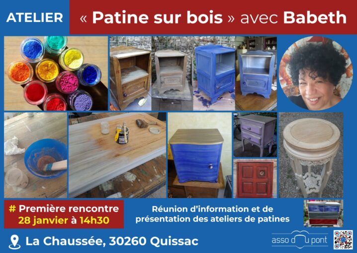Atelier Patine avec Babeth