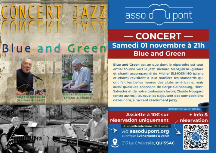 Concert Blue and Green