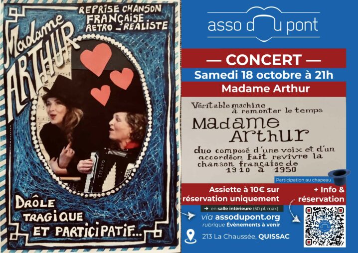 Concert Madame Arthur