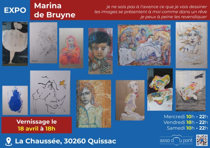 EXPO dessins de Marina de Bruyne