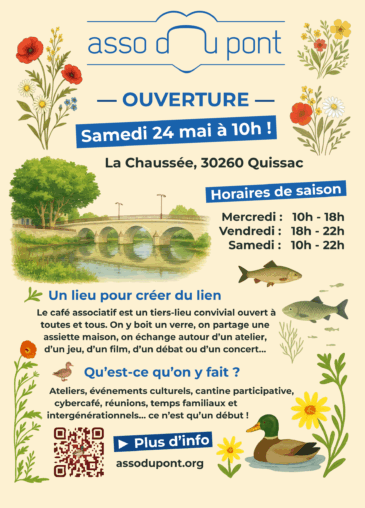 Ouverture de l’asso du pont
